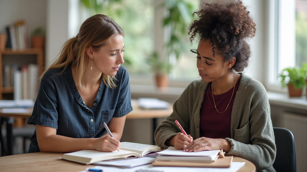 Workshop groep met journaling notebooks en reflectieve schrijfmateriaal